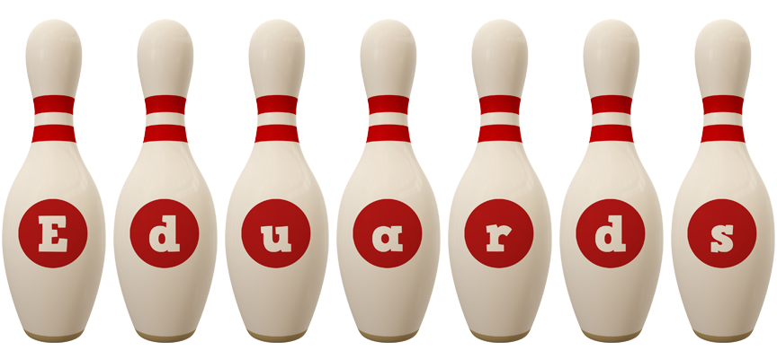 Eduards bowling-pin logo