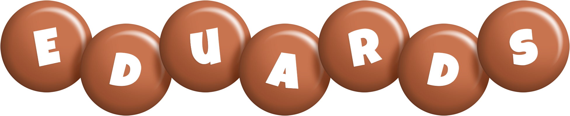 Eduards candy-brown logo