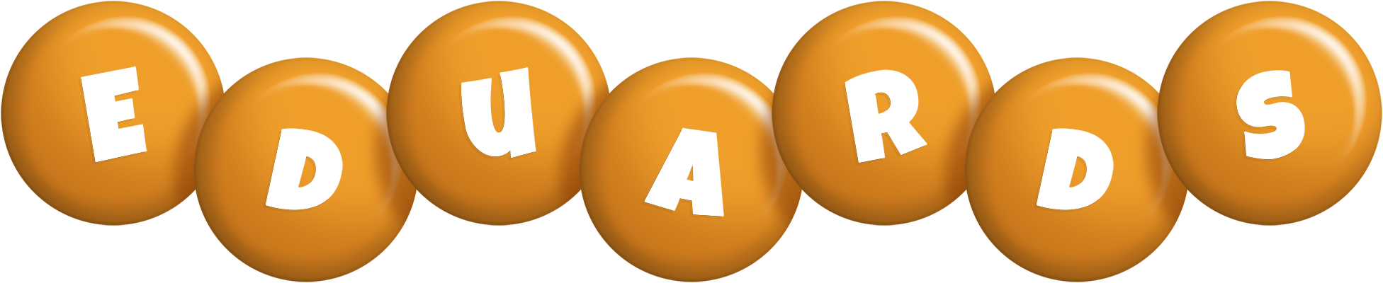Eduards candy-orange logo