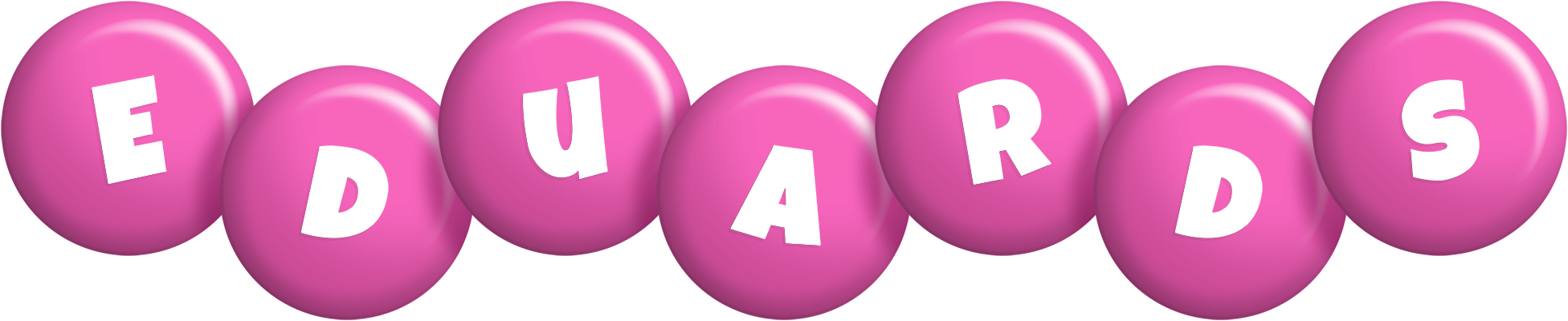 Eduards candy-pink logo