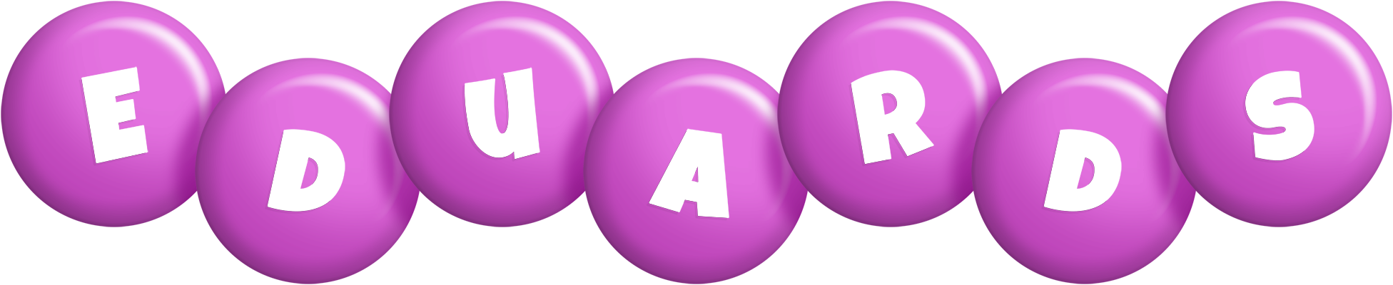 Eduards candy-purple logo