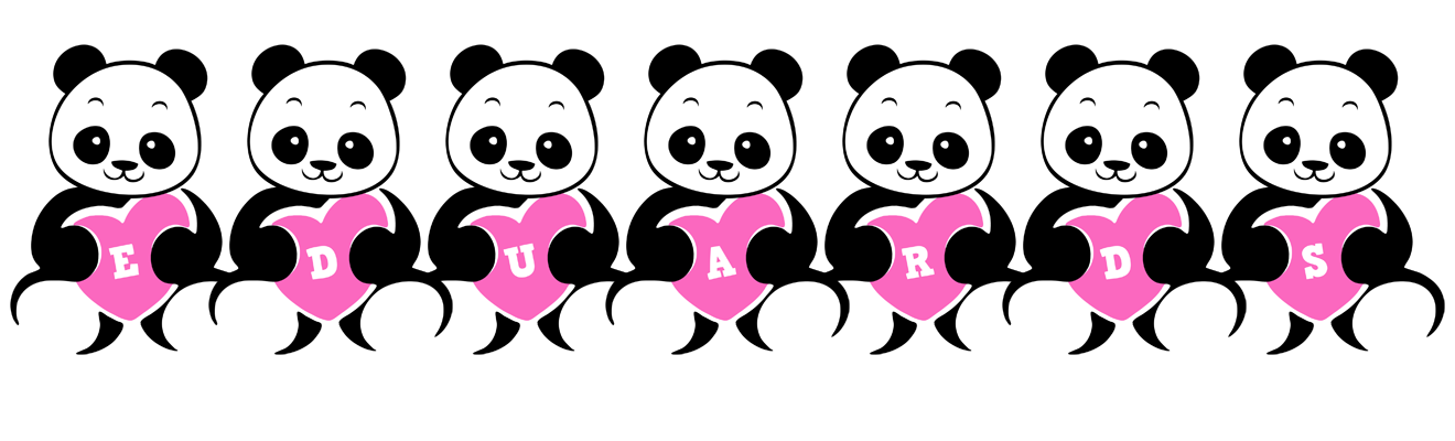 Eduards love-panda logo