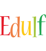 Edulf birthday logo