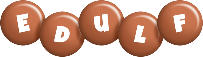 Edulf candy-brown logo