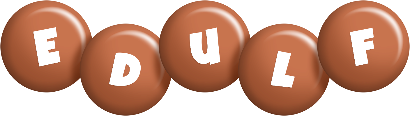 Edulf candy-brown logo