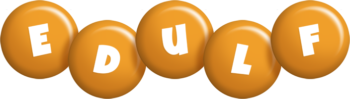 Edulf candy-orange logo