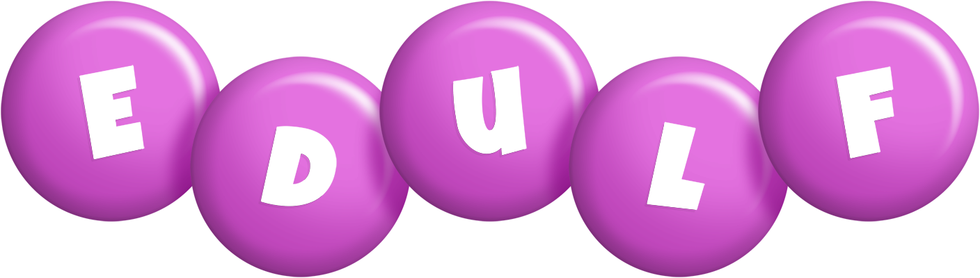 Edulf candy-purple logo
