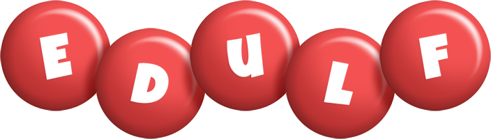 Edulf candy-red logo