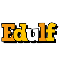 Edulf cartoon logo