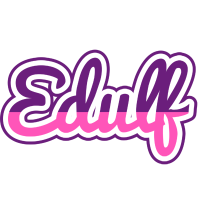 Edulf cheerful logo
