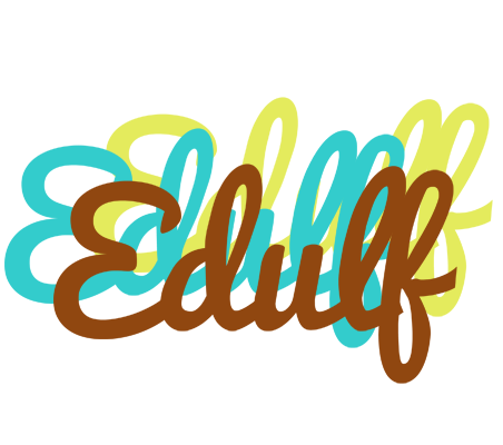 Edulf cupcake logo