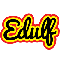 Edulf flaming logo