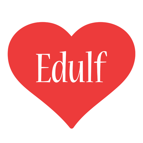 Edulf love logo