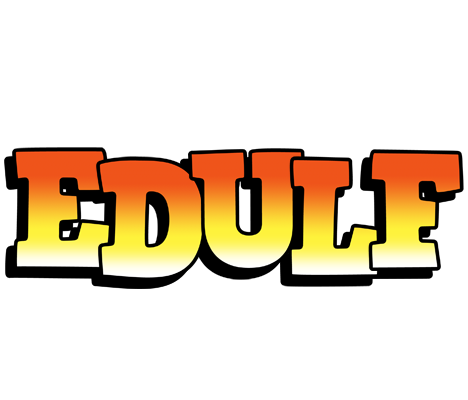 Edulf sunset logo