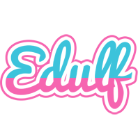 Edulf woman logo