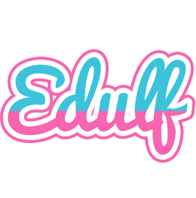 Edulf woman logo