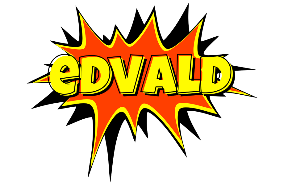 Edvald bazinga logo