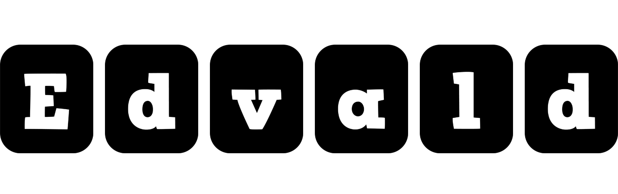 Edvald box logo