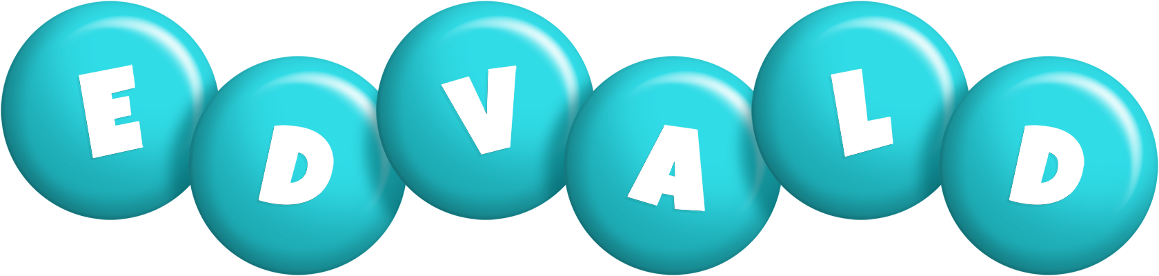Edvald candy-azur logo