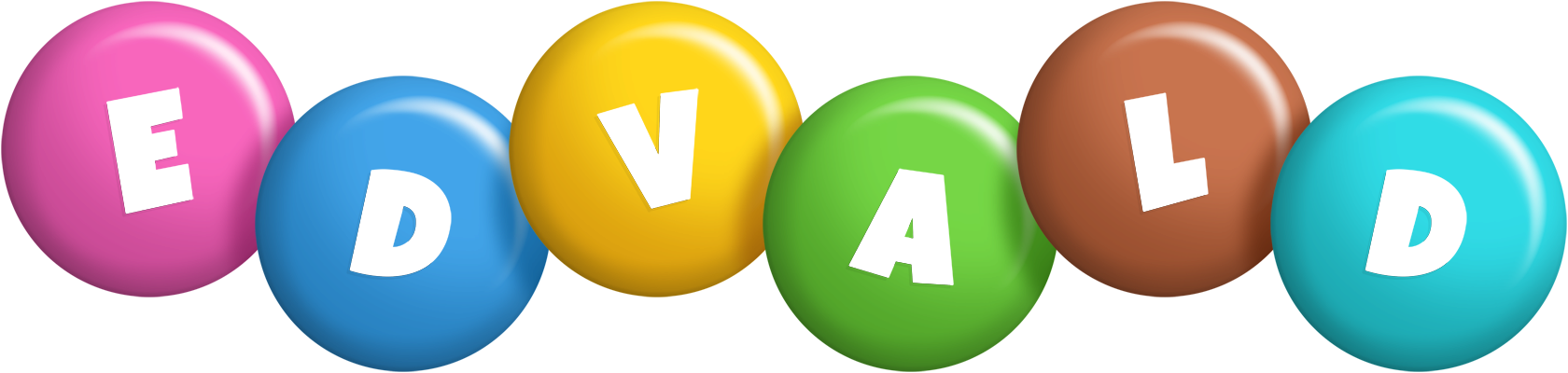 Edvald candy logo