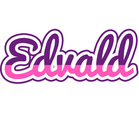 Edvald cheerful logo