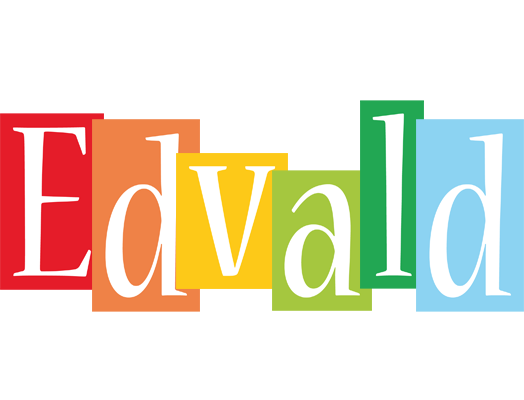 Edvald colors logo