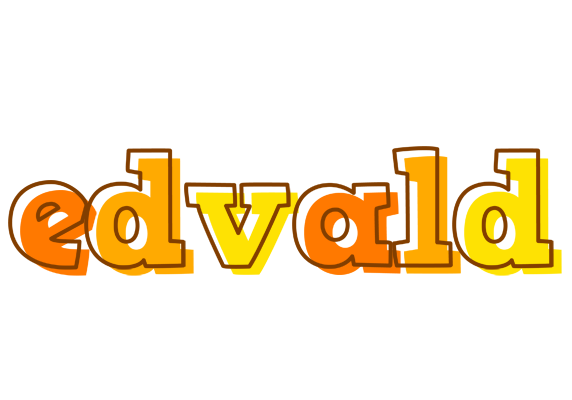 Edvald desert logo