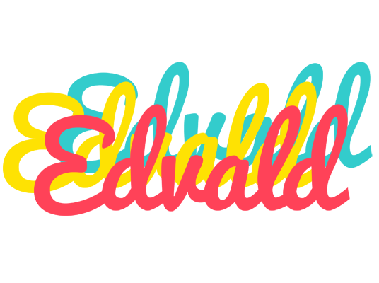 Edvald disco logo