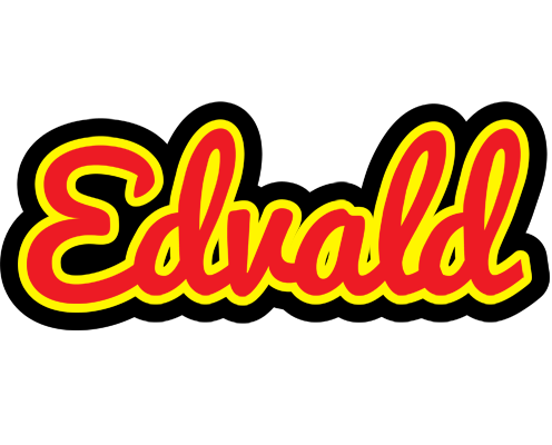Edvald fireman logo