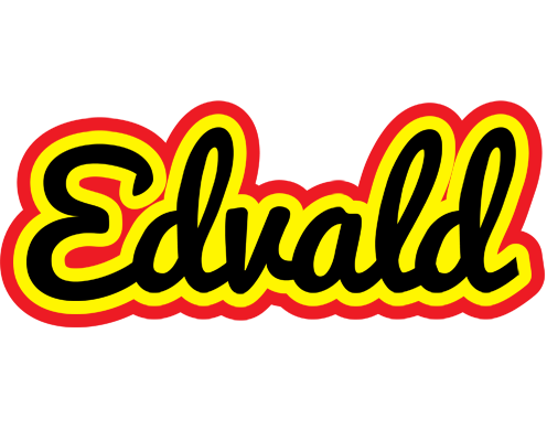 Edvald flaming logo