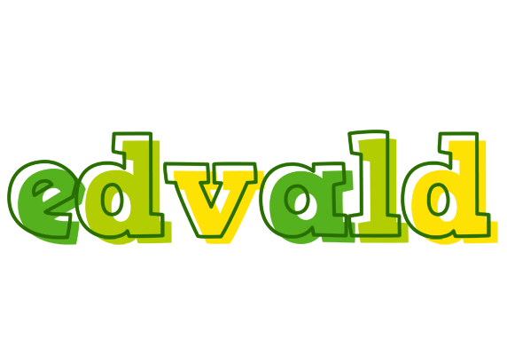 Edvald juice logo