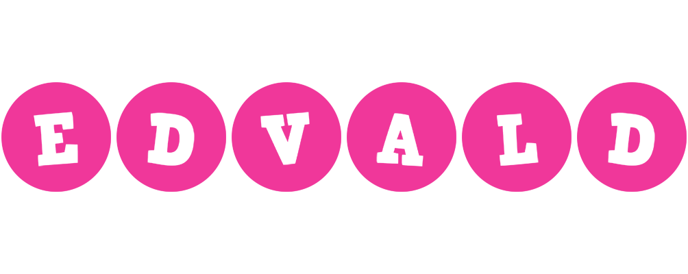 Edvald poker logo