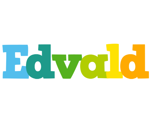 Edvald rainbows logo