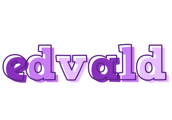 Edvald sensual logo