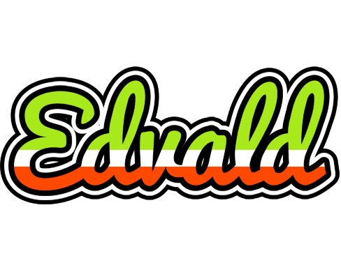 Edvald superfun logo