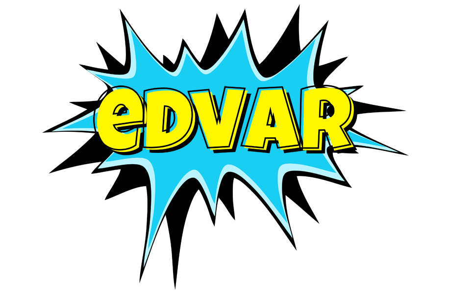 Edvar amazing logo