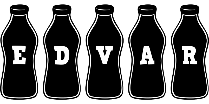 Edvar bottle logo