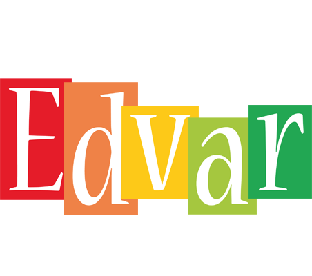 Edvar colors logo