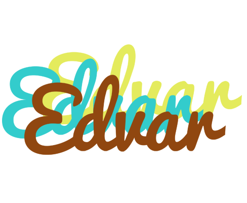 Edvar cupcake logo