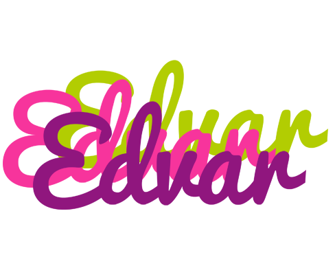Edvar flowers logo