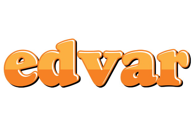 Edvar orange logo