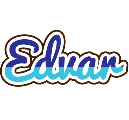 Edvar raining logo