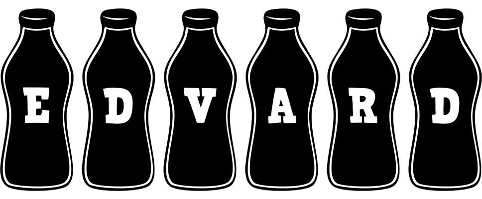 Edvard bottle logo