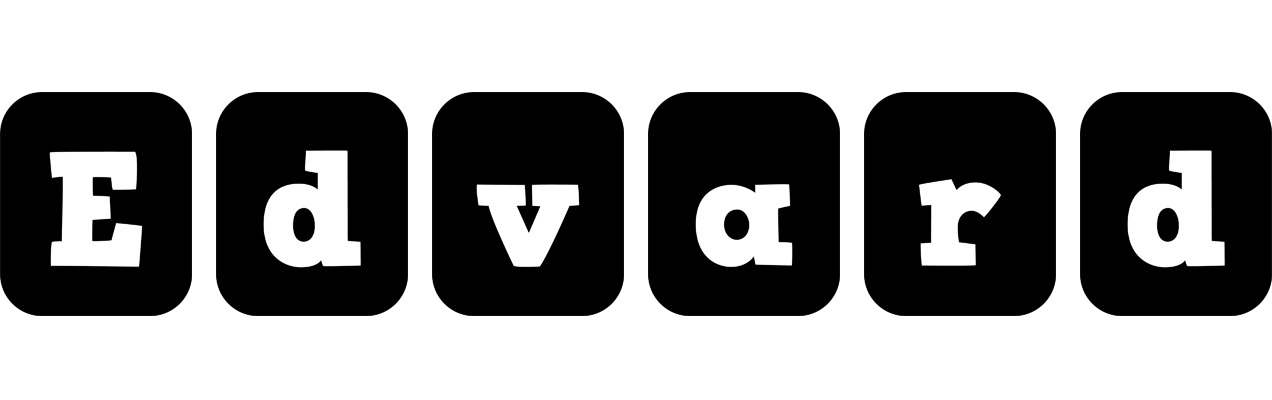Edvard box logo