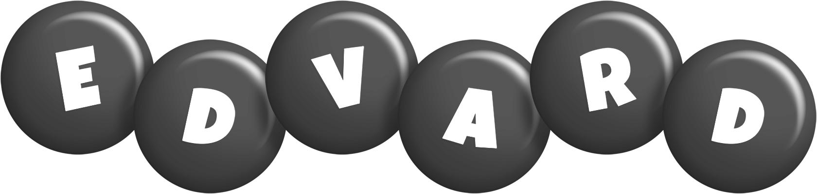 Edvard candy-black logo