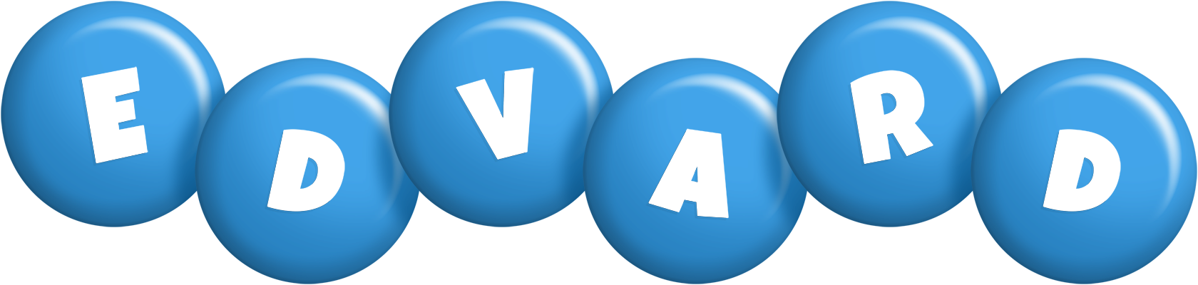 Edvard candy-blue logo