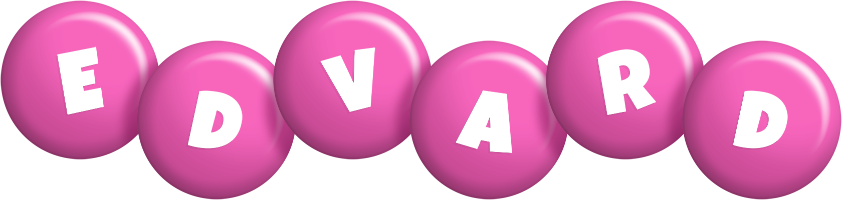 Edvard candy-pink logo