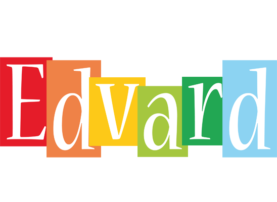 Edvard colors logo
