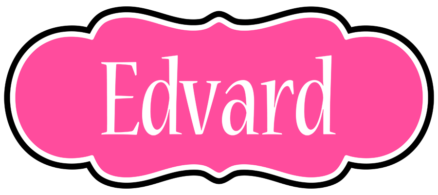 Edvard invitation logo