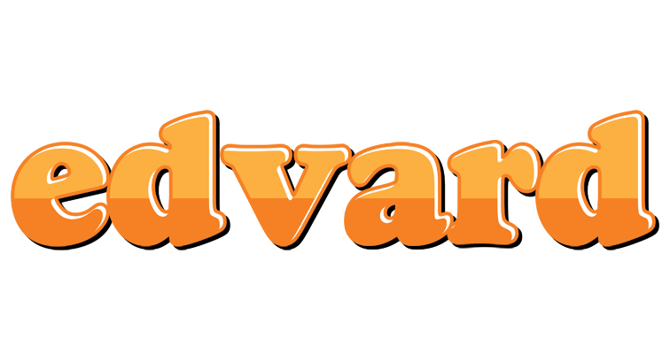 Edvard orange logo